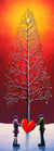 Love Blossoms In Winter's Glow - Original David Renshaw Original