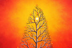 Love Blossoms In Winter's Glow - Original - SOLD by artist David Renshaw - Wyecliffe Galleries