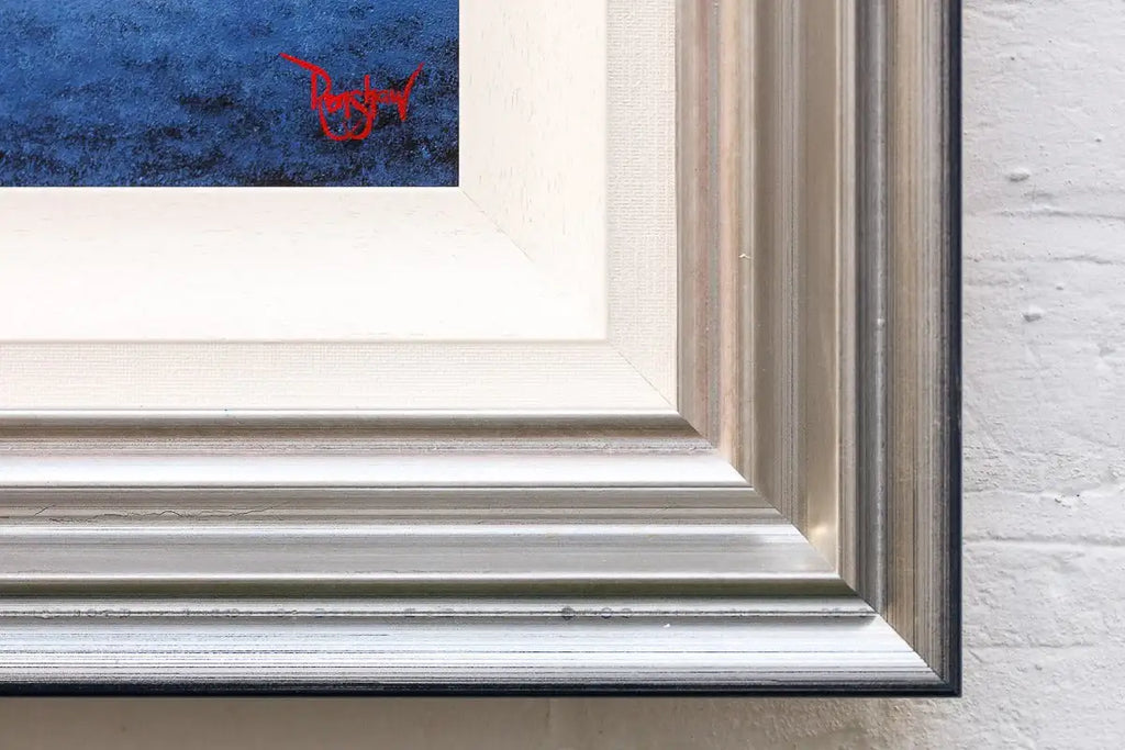 Love Blossoms In Winter's Glow - Original - SOLD by artist David Renshaw - Wyecliffe Galleries