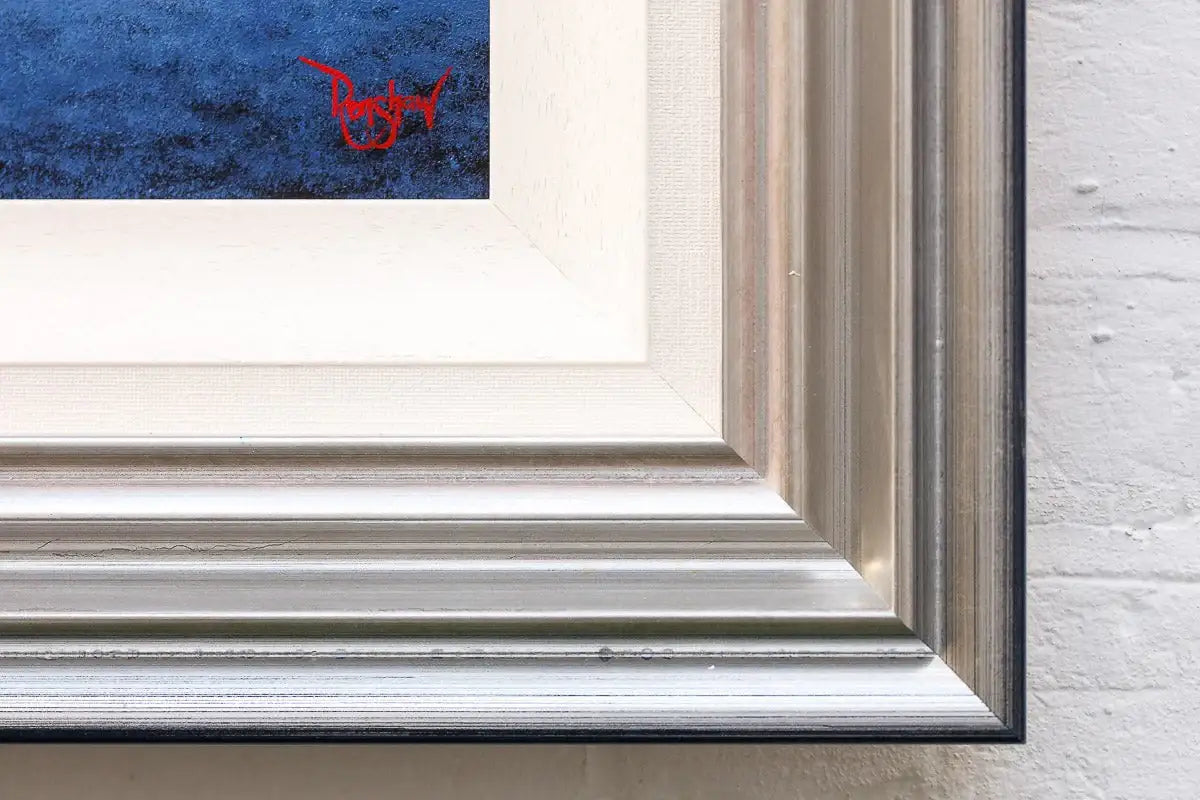 Love Blossoms In Winter's Glow - Original - SOLD by artist David Renshaw - Wyecliffe Galleries