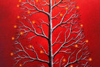 Love Blossoms In Winter's Glow - Original - SOLD by artist David Renshaw - Wyecliffe Galleries