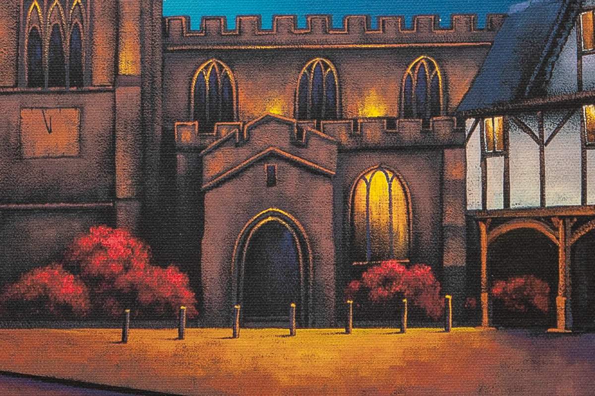 Love Comes To Town - Artist Proof - FINAL EDITION - SOLD by artist David Renshaw - Wyecliffe Galleries