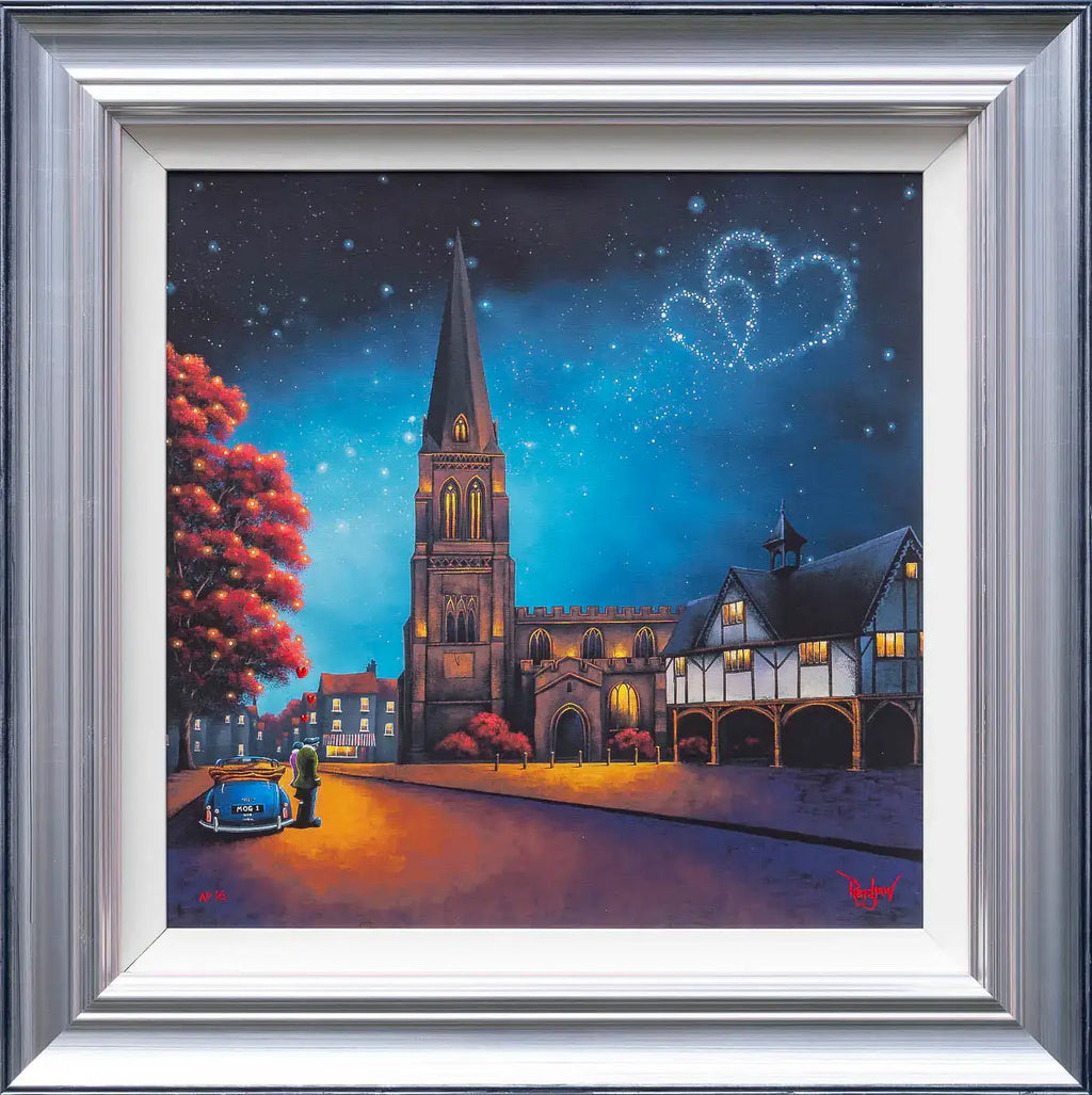 Love Comes To Town - Artist Proof - FINAL EDITION - SOLD by artist David Renshaw - Wyecliffe Galleries