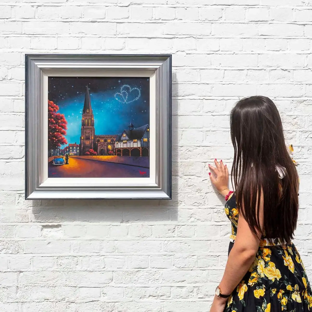 Love Comes To Town - Artist Proof - FINAL EDITION - SOLD by artist David Renshaw - Wyecliffe Galleries