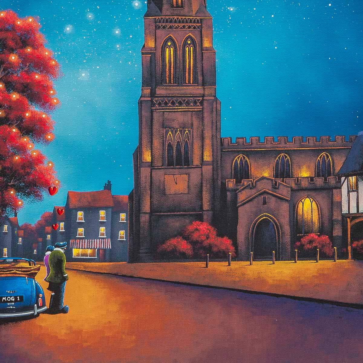 Love Comes To Town - Artist Proof - FINAL EDITION - SOLD by artist David Renshaw - Wyecliffe Galleries