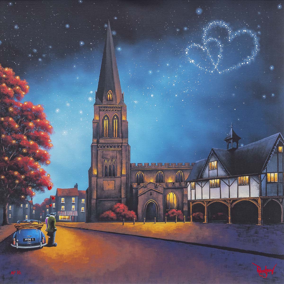 Love Comes To Town - Artist Proof - FINAL EDITION - SOLD David Renshaw Artist Proof