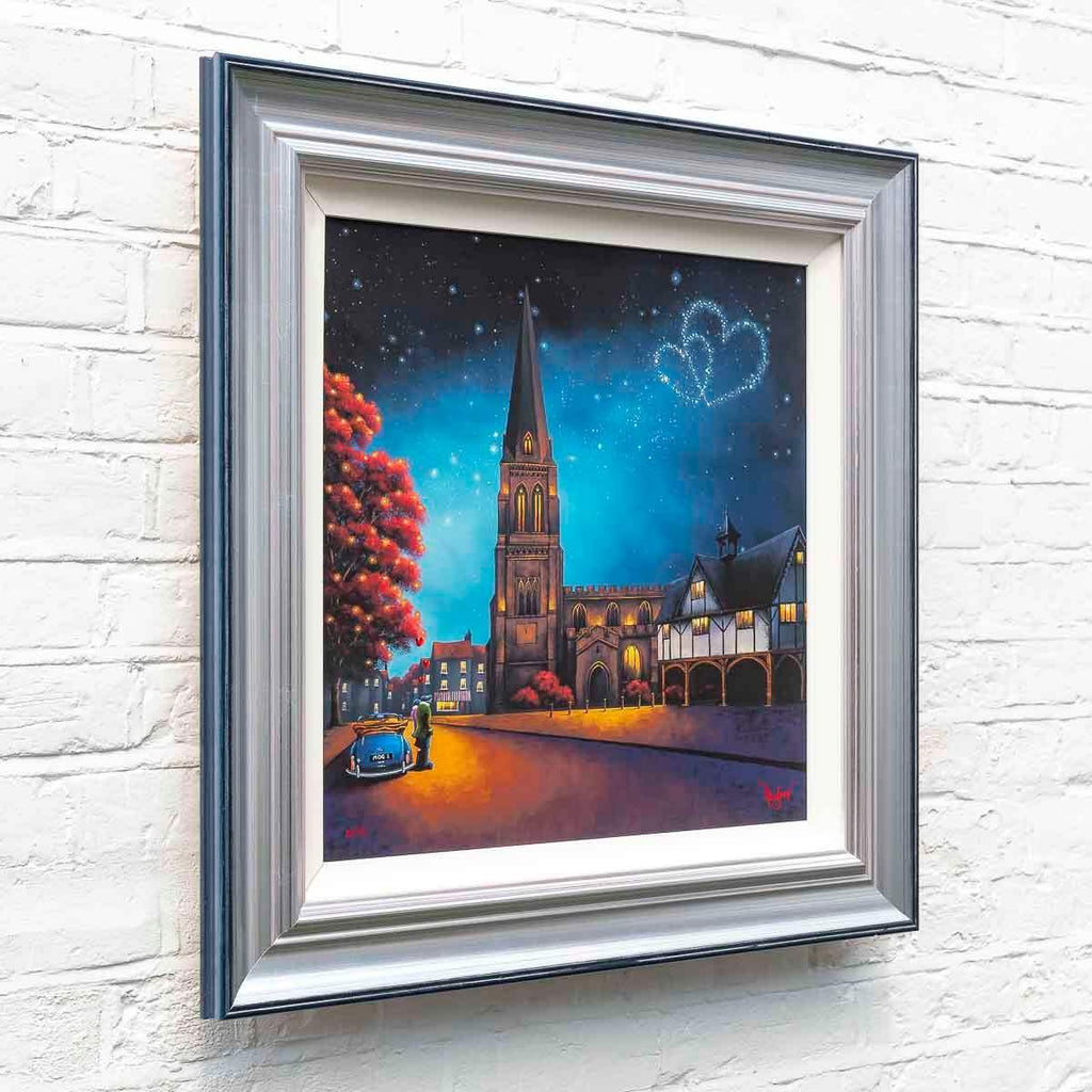 Love Comes To Town - Artist Proof - FINAL EDITION - SOLD by artist David Renshaw - Wyecliffe Galleries