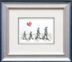 Love Is All You Need - Original Sketch - SOLD by artist David Renshaw - Wyecliffe Galleries
