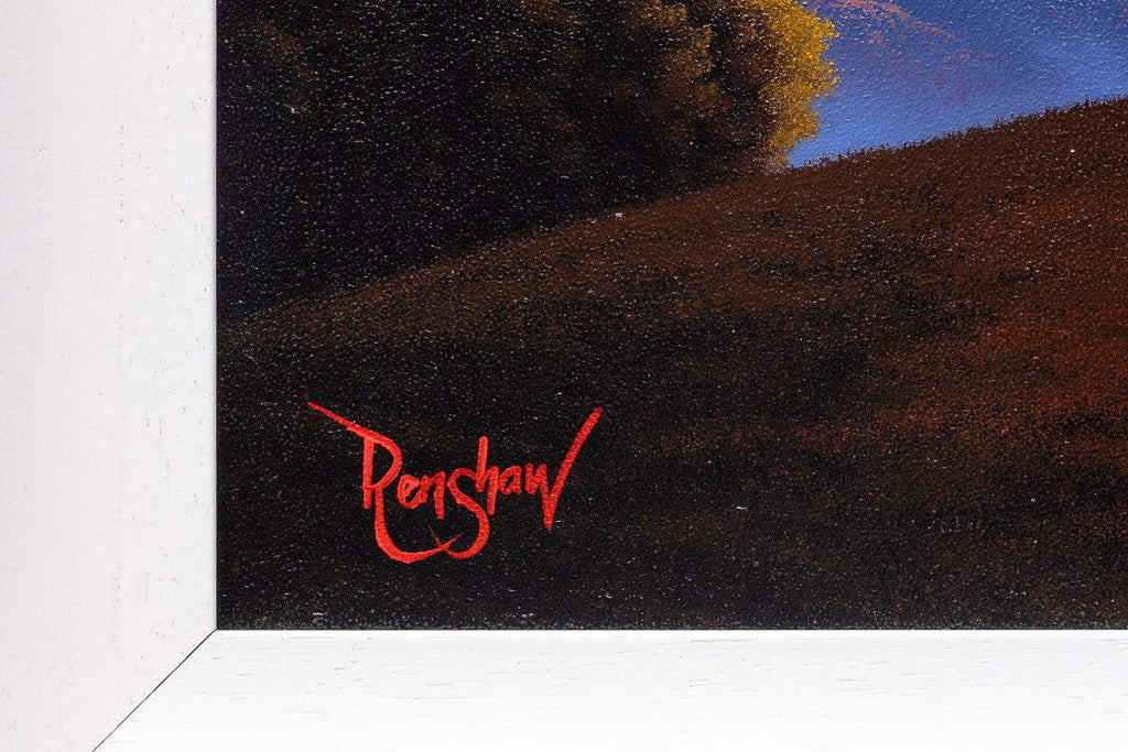 Love Is Our Canvas, The Universe Is Our Paintbrush - Original - SOLD by artist David Renshaw - Wyecliffe Galleries