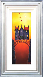 Love Is The Bridge Between You And Everything - Original - SOLD by artist David Renshaw - Wyecliffe Galleries