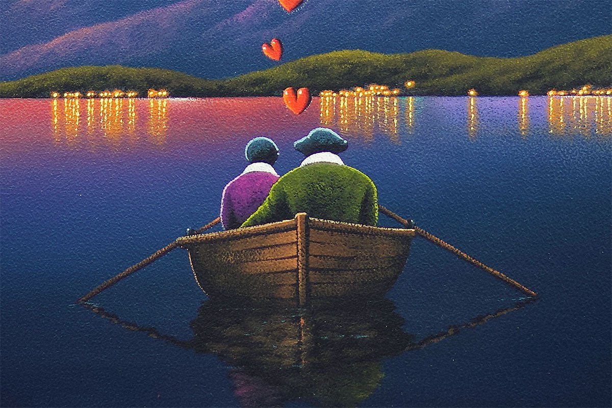 Love Is The Fireworks Of Your Soul - Original - SOLD David Renshaw Original