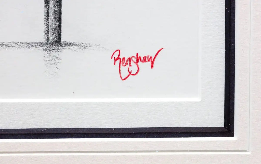 Love Is The Poetry Of All Senses - Original Sketch - SOLD by artist David Renshaw - Wyecliffe Galleries