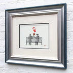 Love Is The Poetry Of All Senses - Original Sketch - SOLD by artist David Renshaw - Wyecliffe Galleries