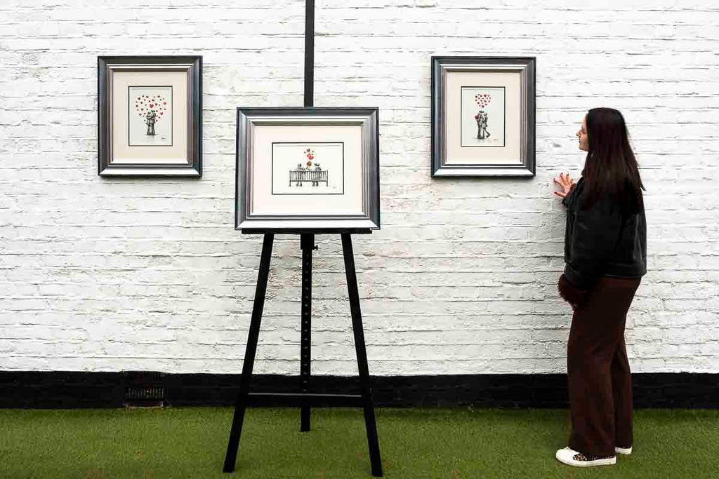 Love Is The Poetry Of All Senses - Original Sketch - SOLD by artist David Renshaw - Wyecliffe Galleries