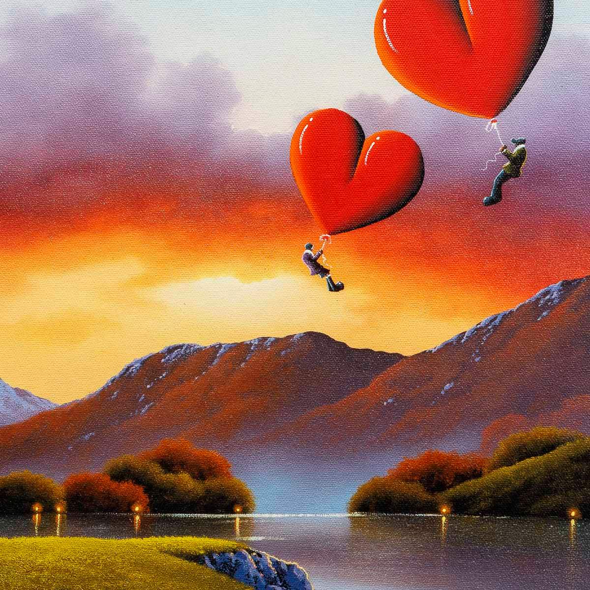 Love Lifts Us Up - Boutique Edition by artist David Renshaw - Wyecliffe Galleries