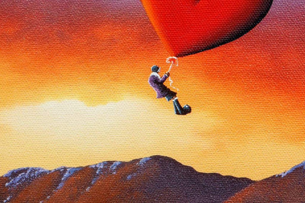 Love Lifts Us Up - Boutique Edition by artist David Renshaw - Wyecliffe Galleries