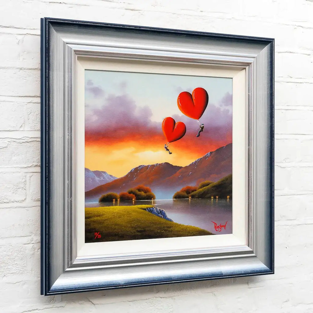 Love Lifts Us Up - Boutique Edition by artist David Renshaw - Wyecliffe Galleries