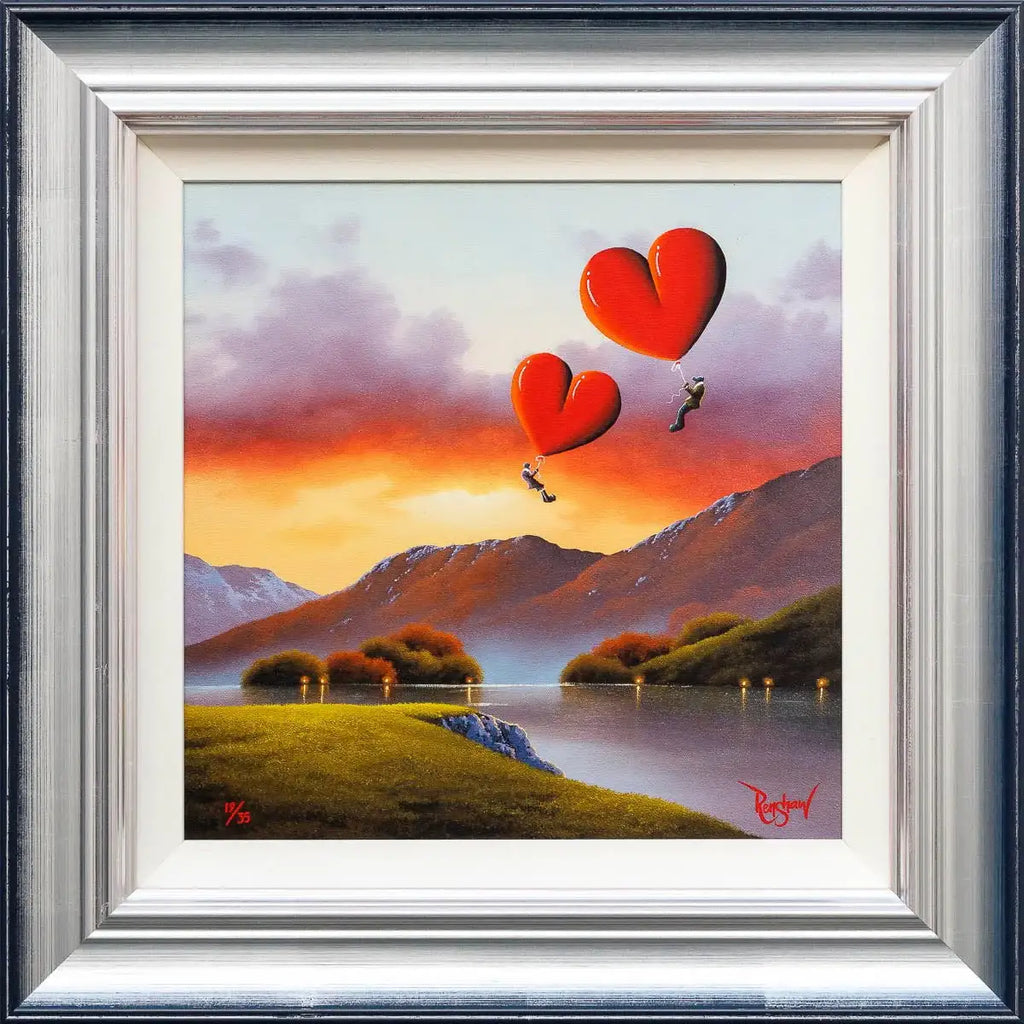 Love Lifts Us Up - Boutique Edition by artist David Renshaw - Wyecliffe Galleries