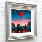 Love Lifts Us Up Where We Belong - Original - SOLD by artist David Renshaw - Wyecliffe Galleries