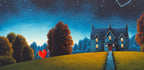 Love Lights The Way Home - Original - SOLD by artist David Renshaw - Wyecliffe Galleries