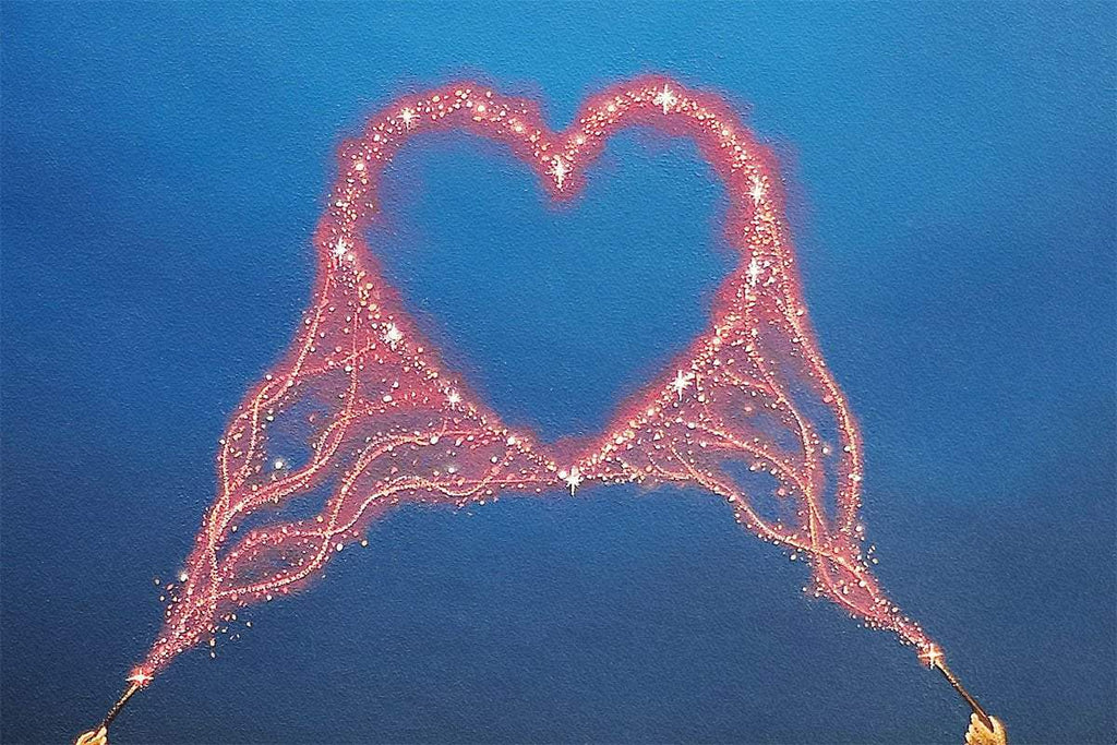 Love Makes Life Magical - Edition by artist David Renshaw - Wyecliffe Galleries