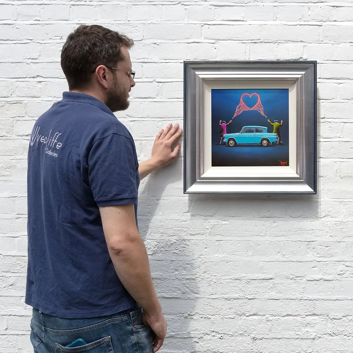 Love Makes Life Magical - Edition by artist David Renshaw - Wyecliffe Galleries