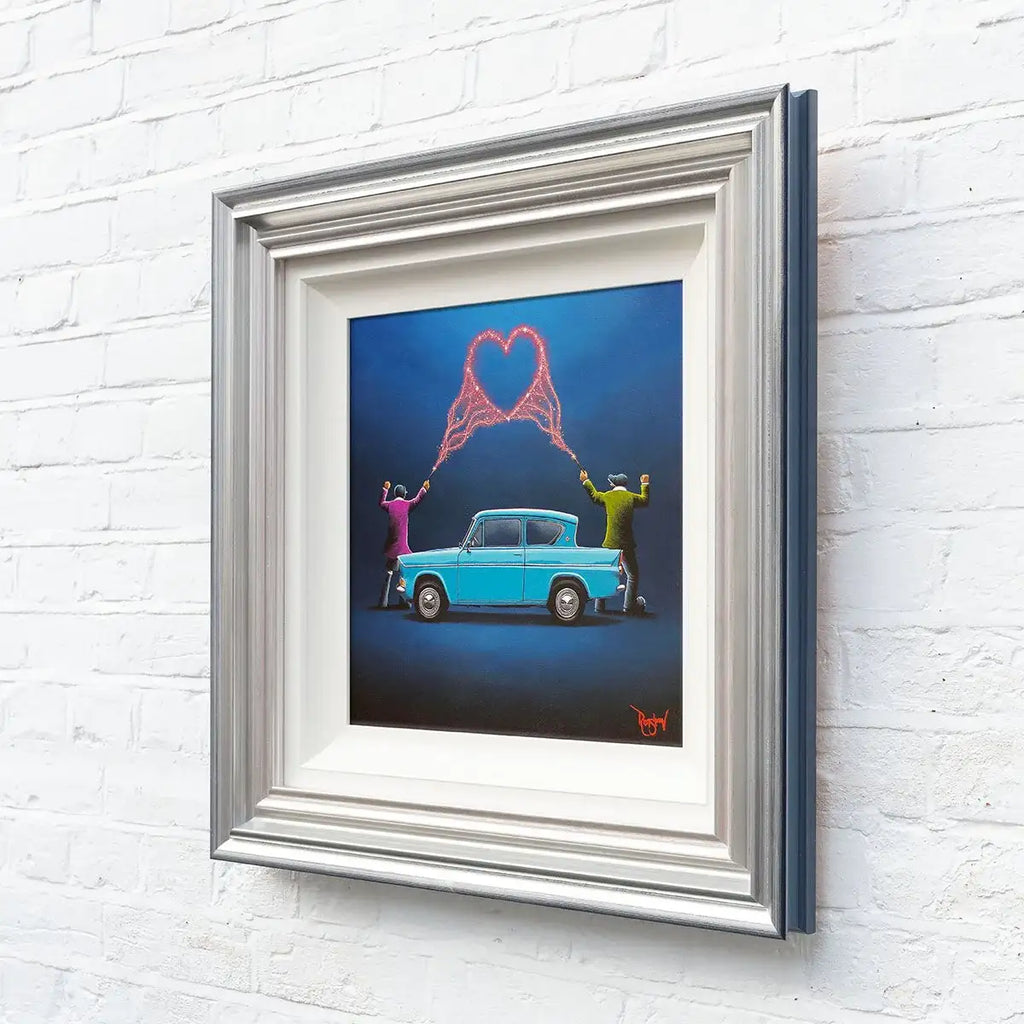 Love Makes Life Magical - Original - SOLD by artist David Renshaw - Wyecliffe Galleries