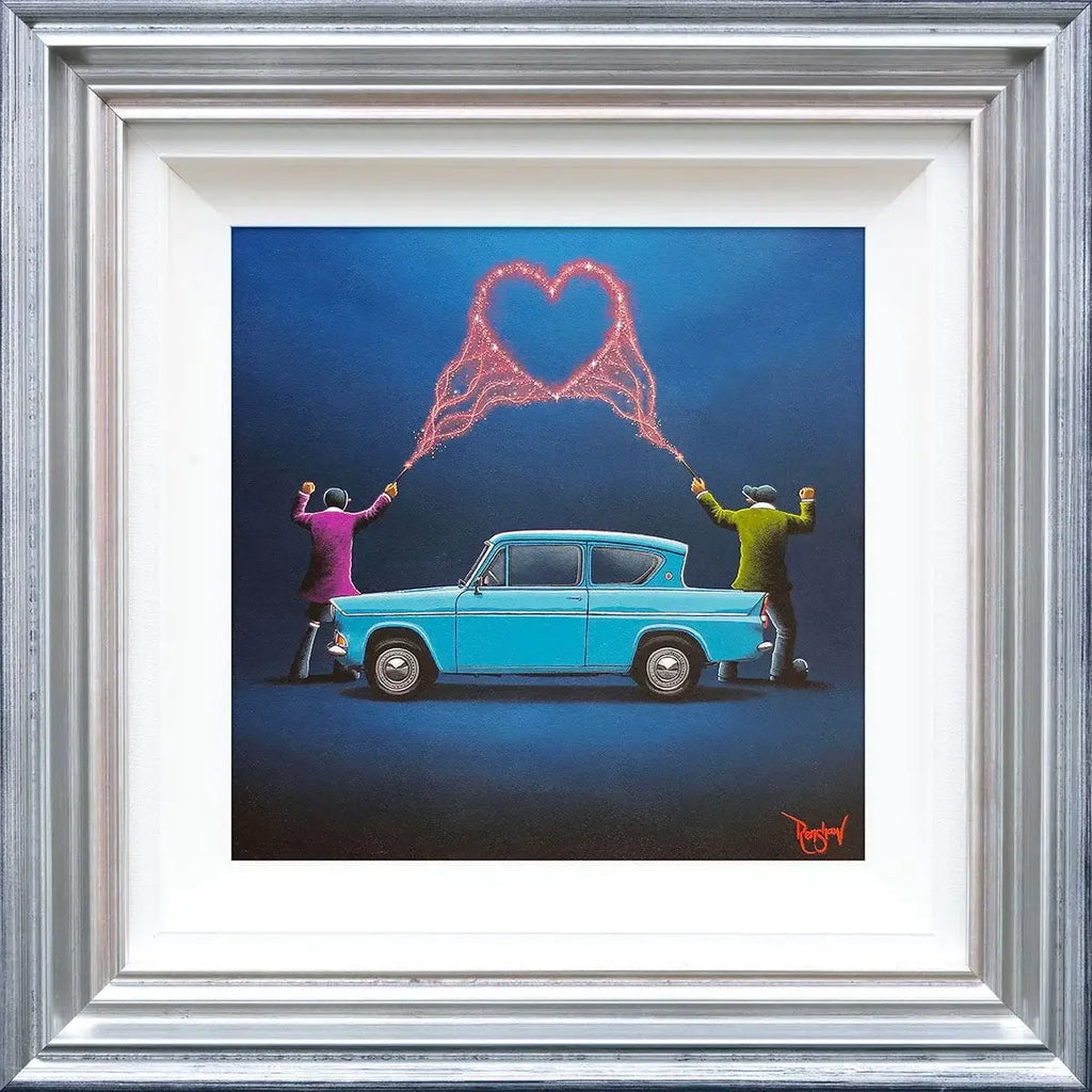 Love Makes Life Magical - Original - SOLD by artist David Renshaw - Wyecliffe Galleries