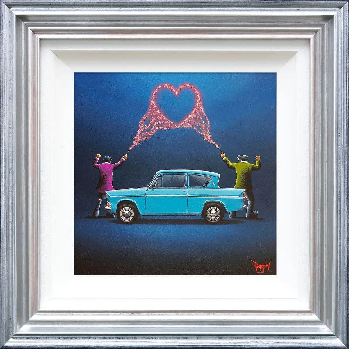 Love Makes Life Magical - Original - SOLD by artist David Renshaw - Wyecliffe Galleries
