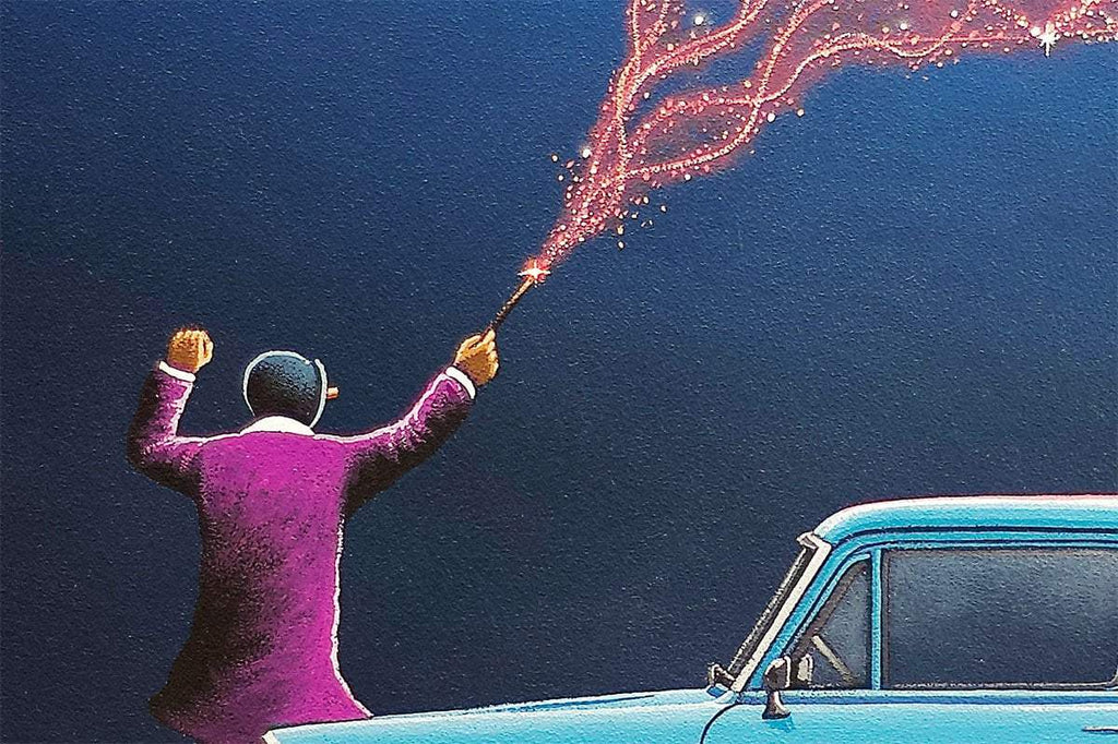 Love Makes Life Magical - Original - SOLD by artist David Renshaw - Wyecliffe Galleries