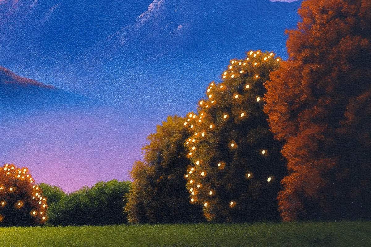 Love My Family To The Moon And Back - Original - SOLD by artist David Renshaw - Wyecliffe Galleries
