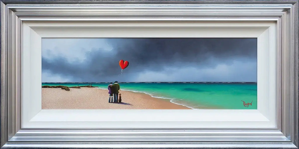 Love Of The Ocean Is Music To Our Soul - Original - SOLD by artist David Renshaw - Wyecliffe Galleries