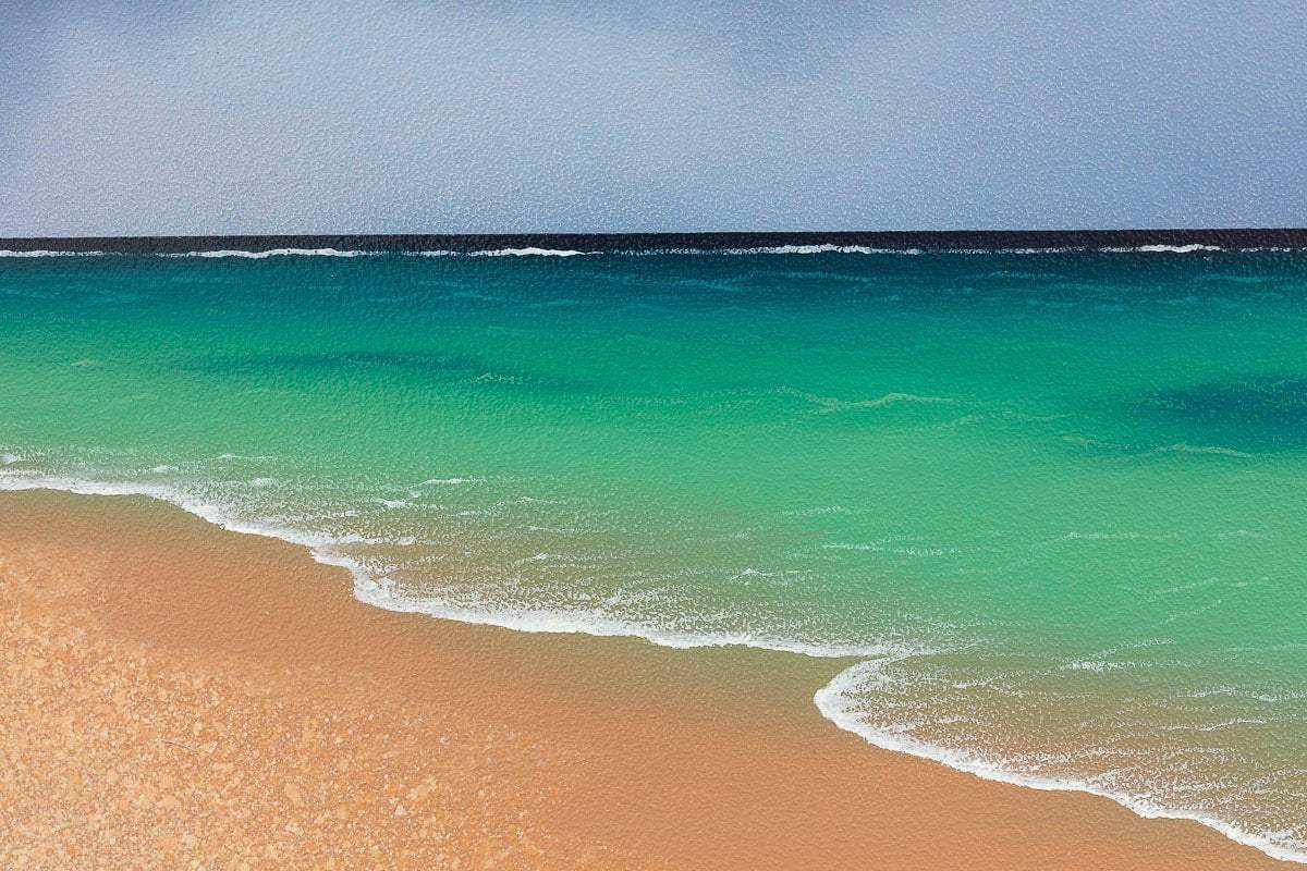 Love Of The Ocean Is Music To Our Soul - Original - SOLD by artist David Renshaw - Wyecliffe Galleries