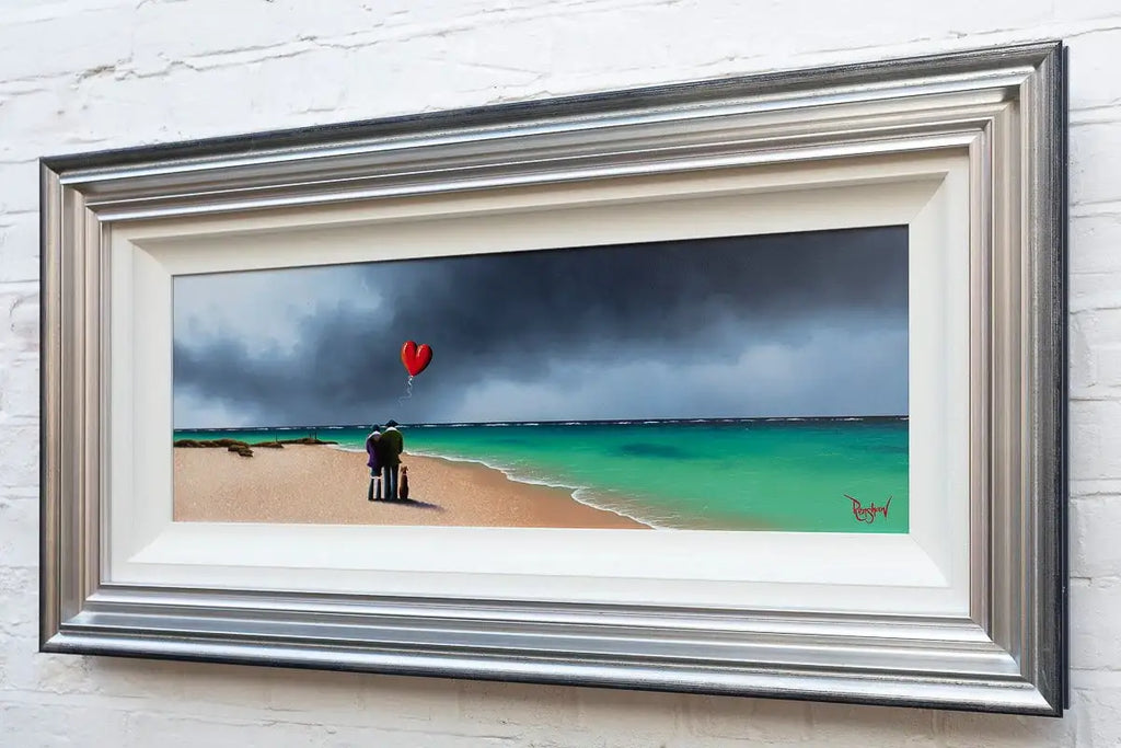 Love Of The Ocean Is Music To Our Soul - Original - SOLD by artist David Renshaw - Wyecliffe Galleries