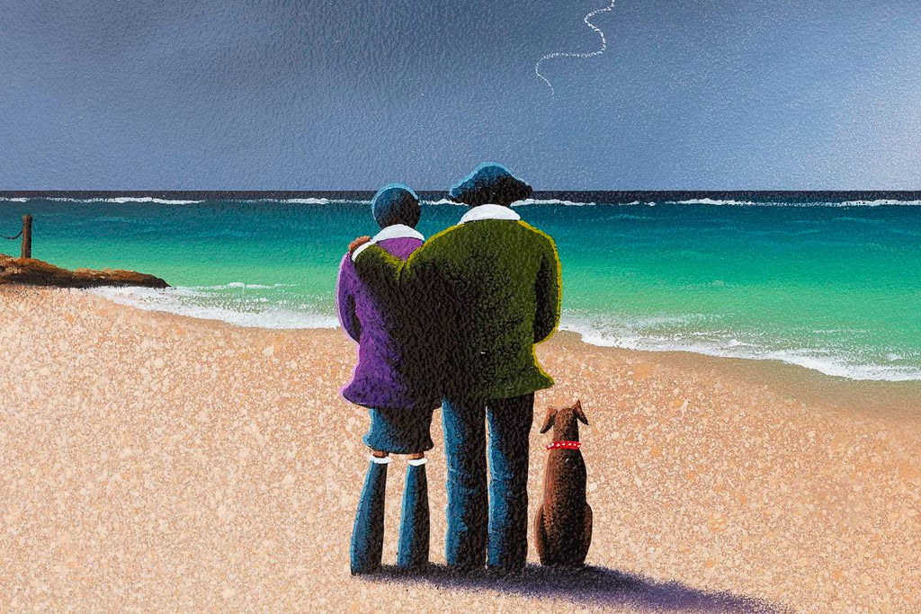 Love Of The Ocean Is Music To Our Soul - Original - SOLD by artist David Renshaw - Wyecliffe Galleries