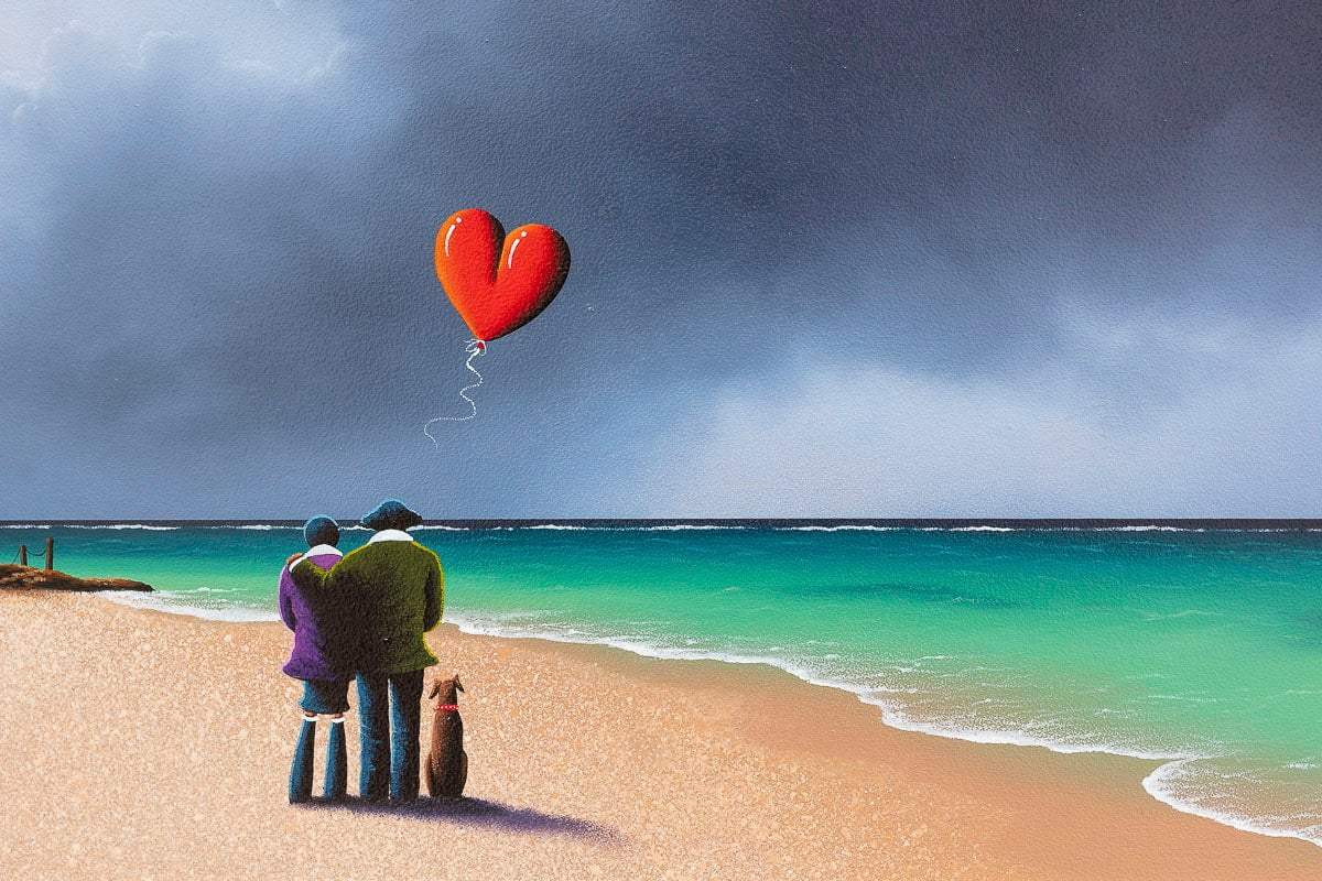 Love Of The Ocean Is Music To Our Soul - Original - SOLD by artist David Renshaw - Wyecliffe Galleries