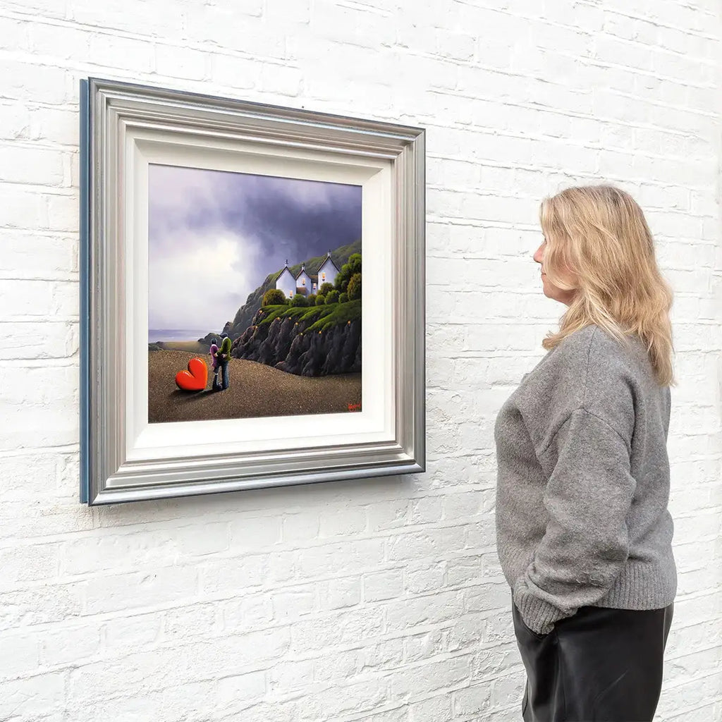 Together, in all Weathers - Original - SOLD by artist David Renshaw - Wyecliffe Galleries