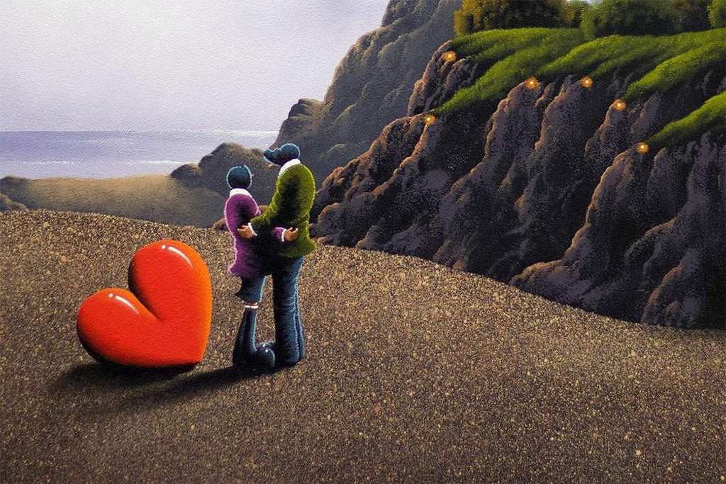 Together, in all Weathers - Original - SOLD by artist David Renshaw - Wyecliffe Galleries