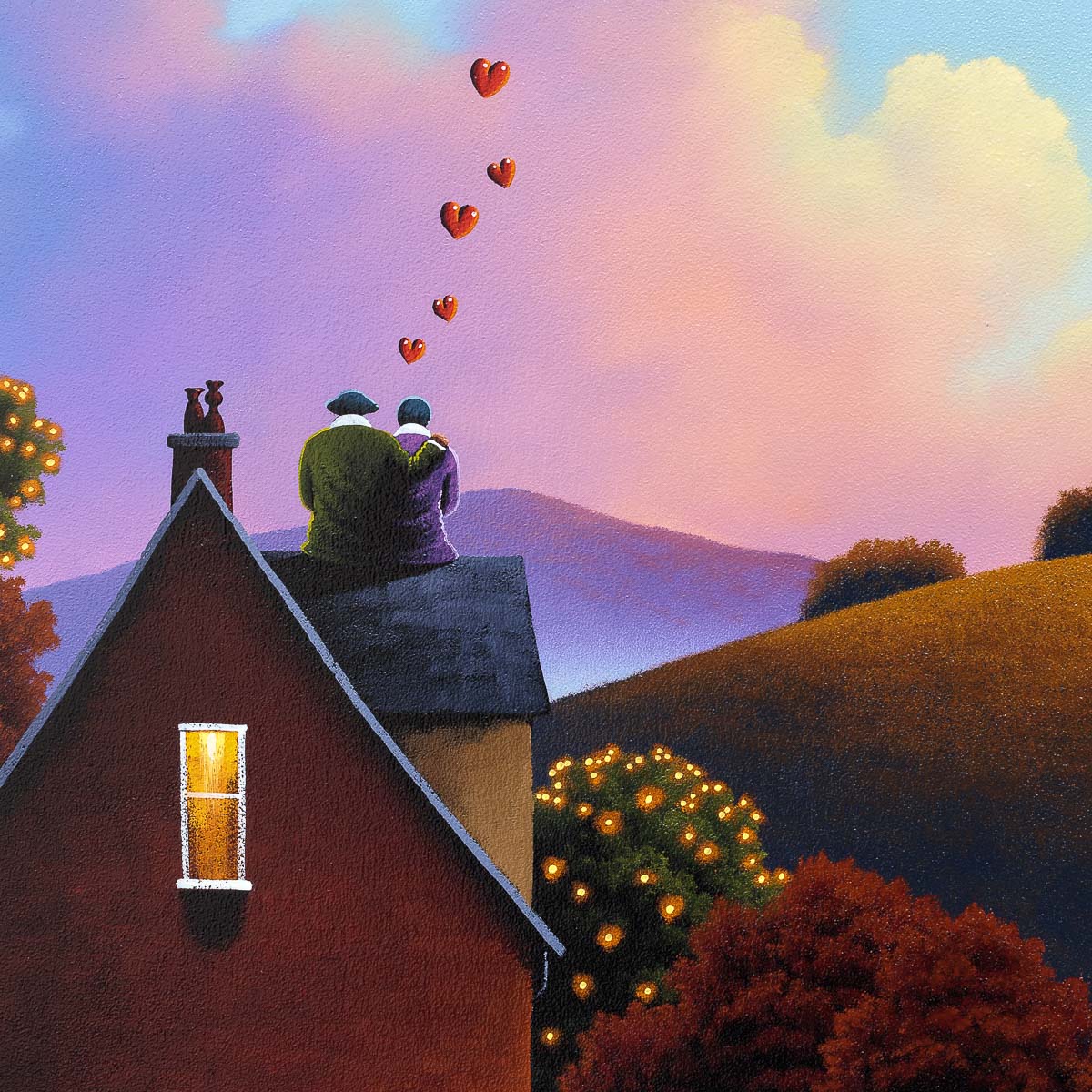 Love On A Rooftop - Original David Renshaw Original