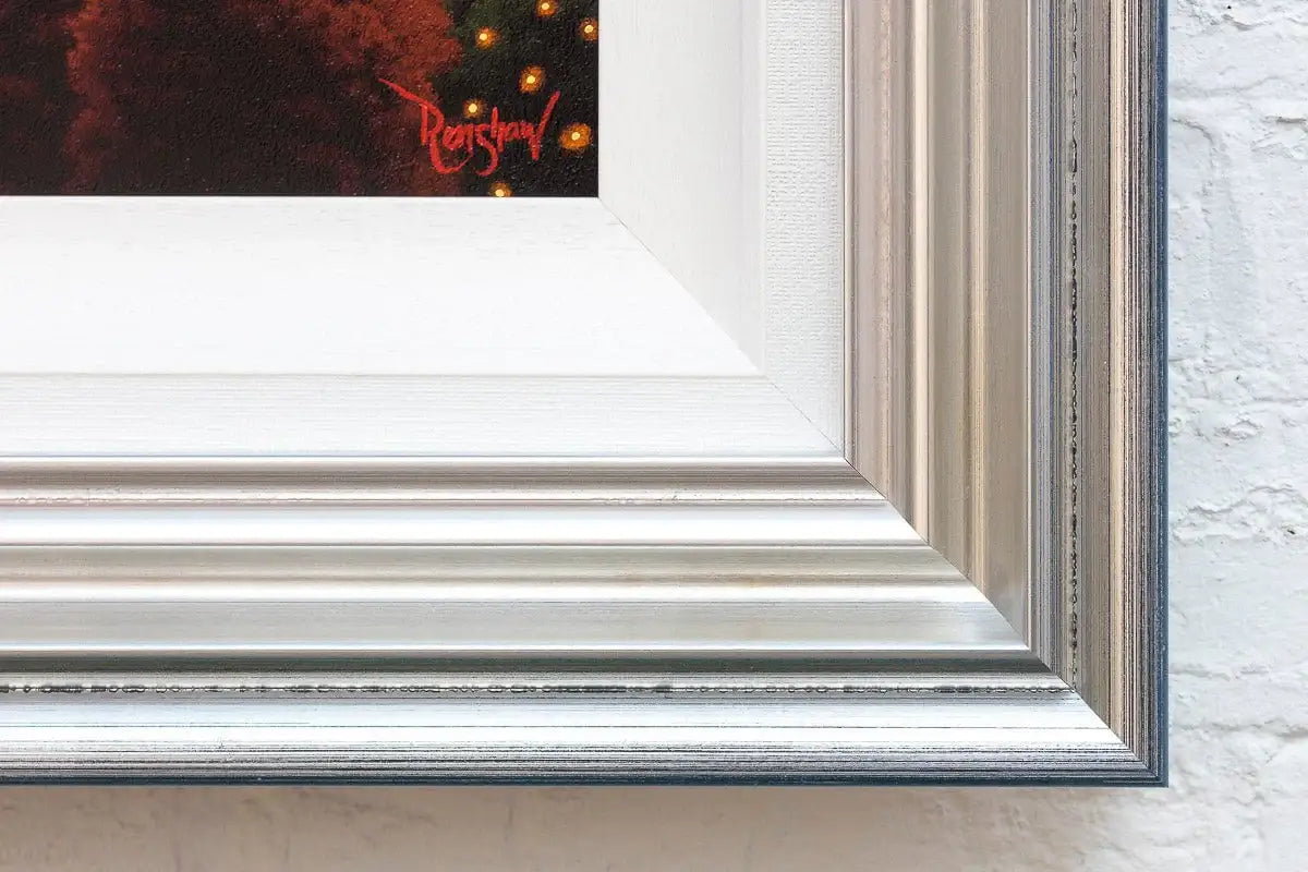 Love On A Rooftop - Original SOLD by artist David Renshaw - Wyecliffe Galleries