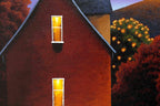 Love On A Rooftop - Original SOLD by artist David Renshaw - Wyecliffe Galleries