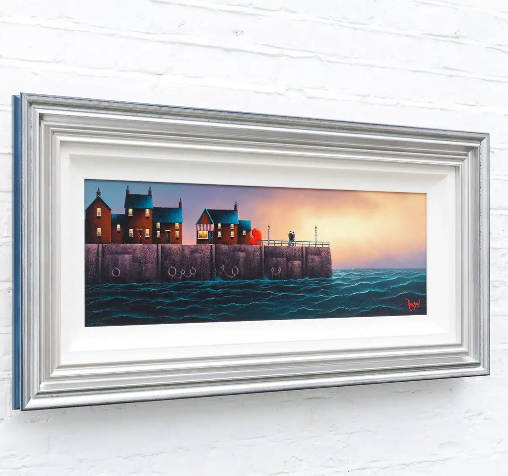 Love On The Edge - Original by artist David Renshaw - Wyecliffe Galleries