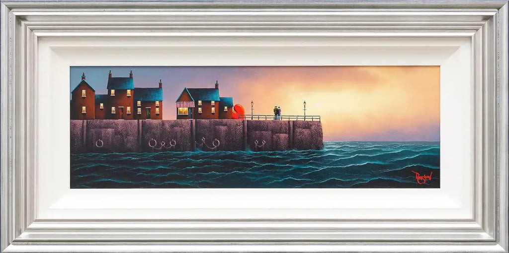 Love On The Edge - Original by artist David Renshaw - Wyecliffe Galleries