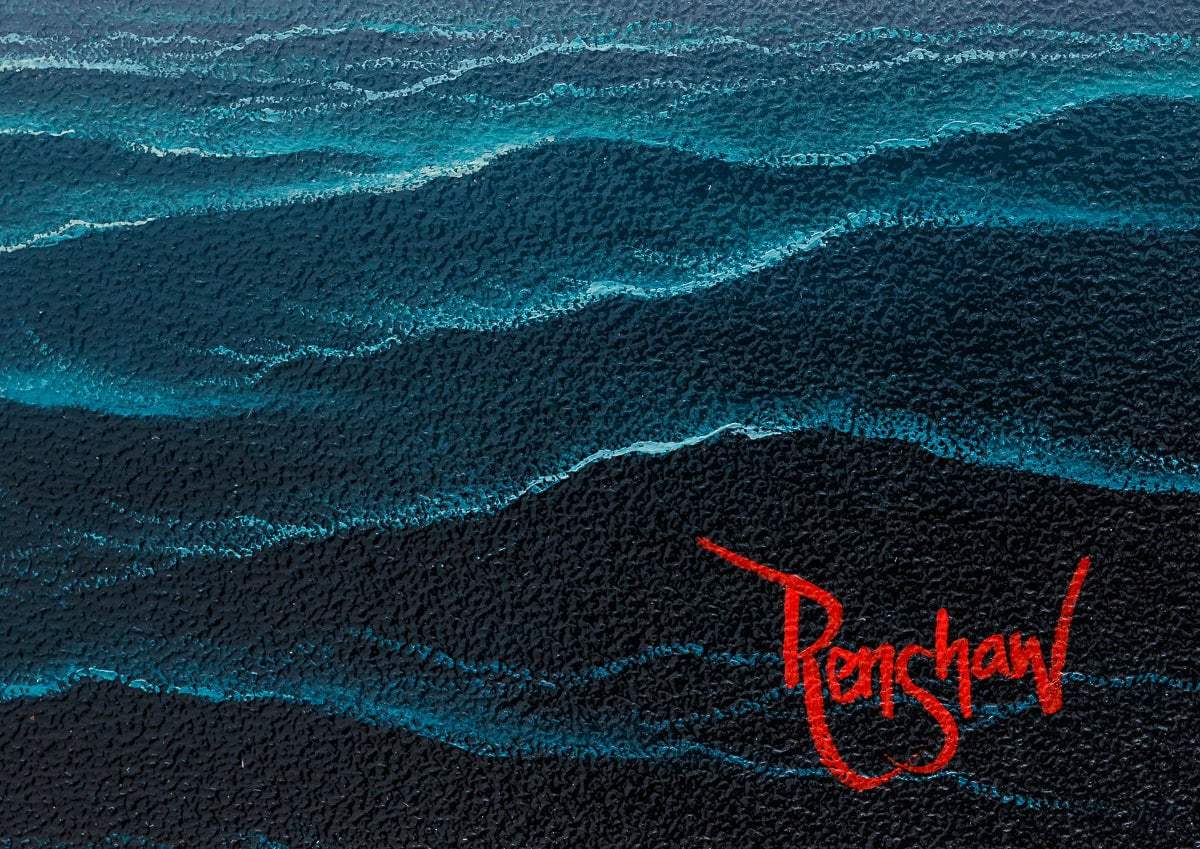 Love On The Edge - Original by artist David Renshaw - Wyecliffe Galleries