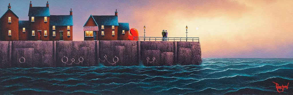 Love On The Edge - Original by artist David Renshaw - Wyecliffe Galleries