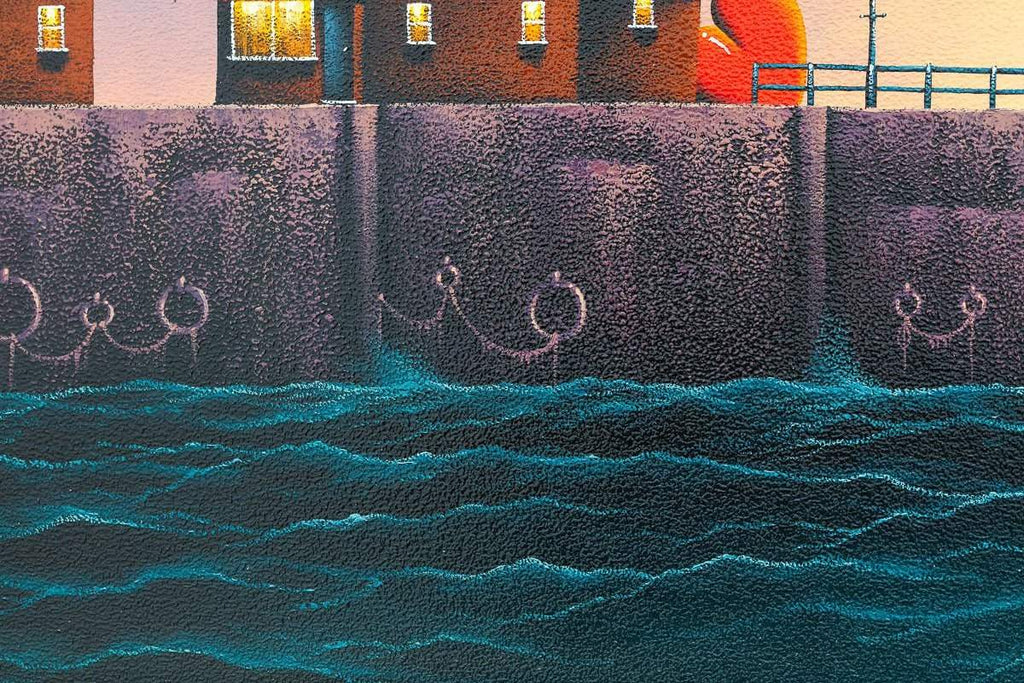 Love On The Edge - Original by artist David Renshaw - Wyecliffe Galleries