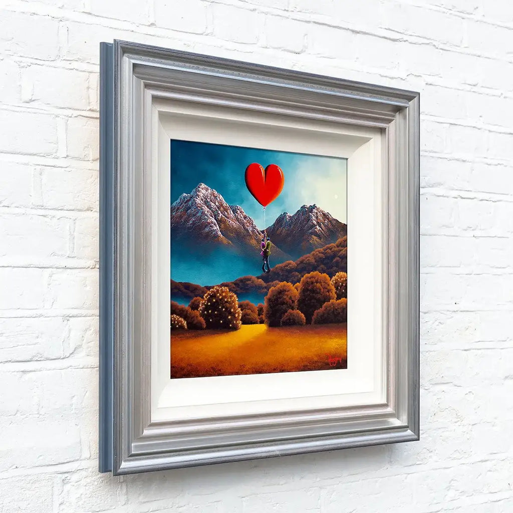 Love Recognises No Barriers - Original - SOLD by artist David Renshaw - Wyecliffe Galleries