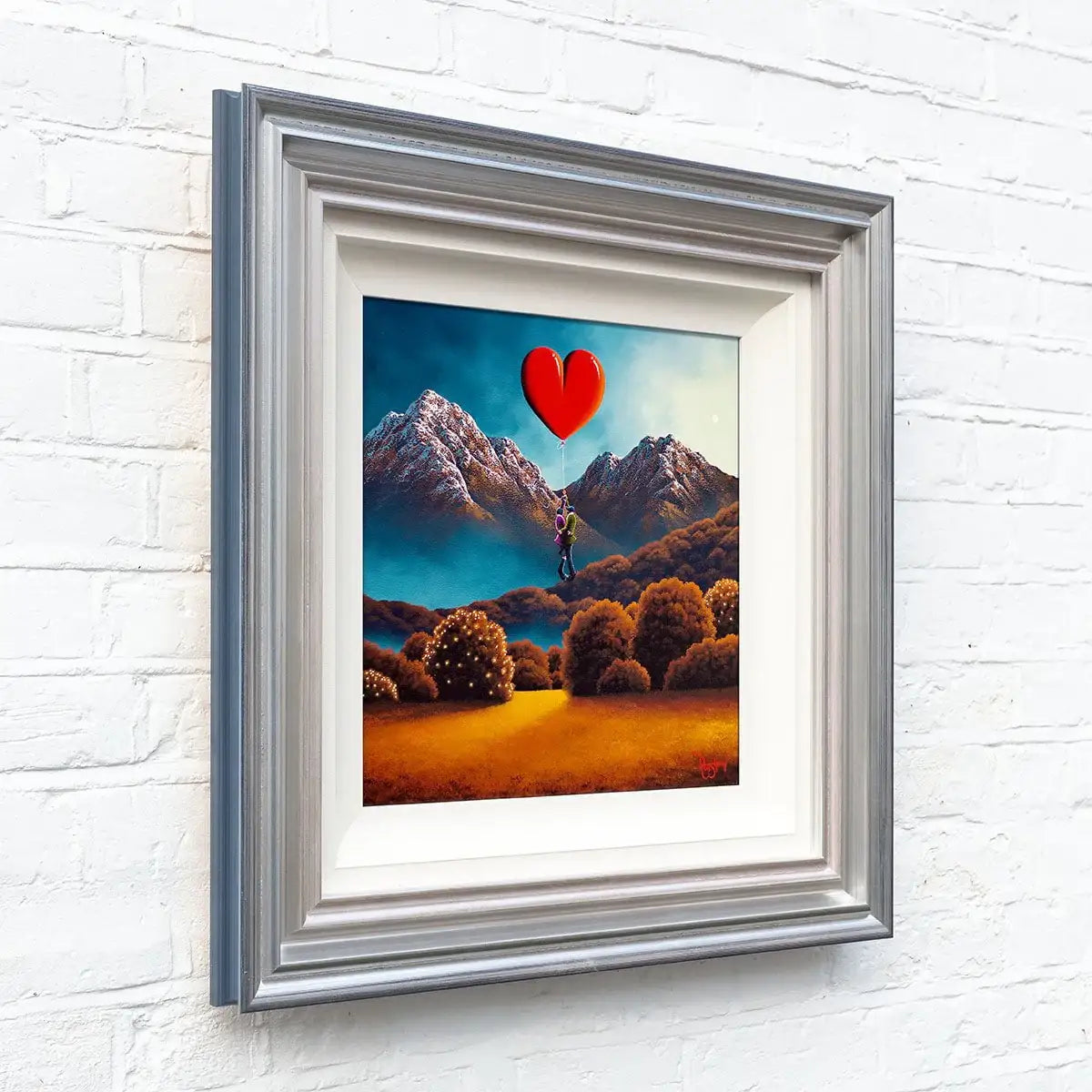 Love Recognises No Barriers - Original - SOLD by artist David Renshaw - Wyecliffe Galleries