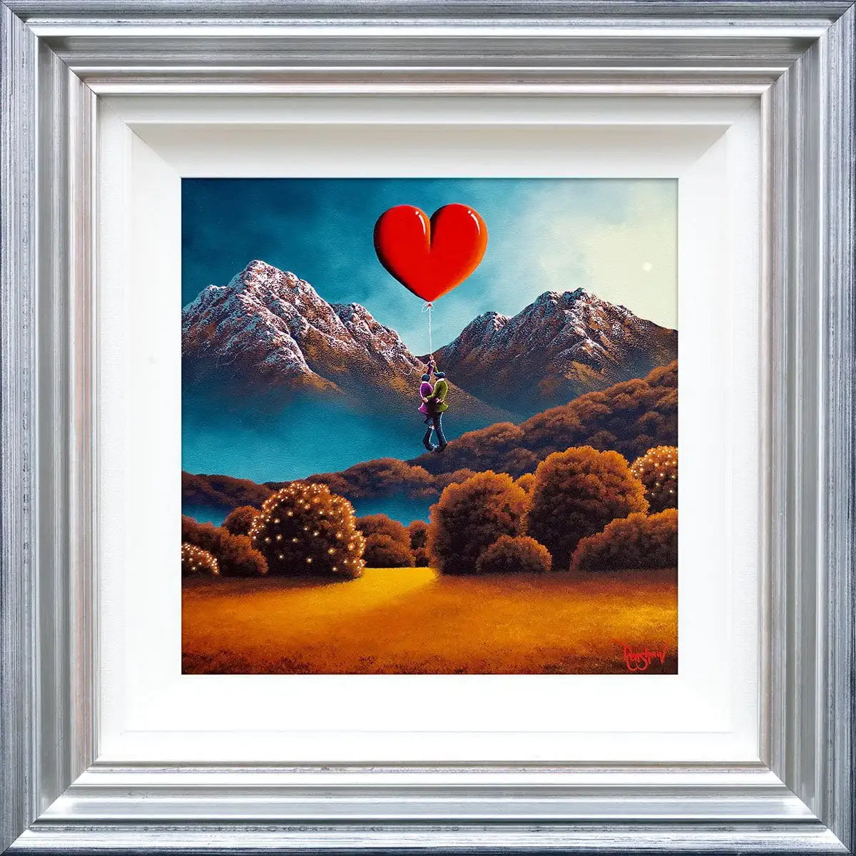 Love Recognises No Barriers - Original - SOLD by artist David Renshaw - Wyecliffe Galleries
