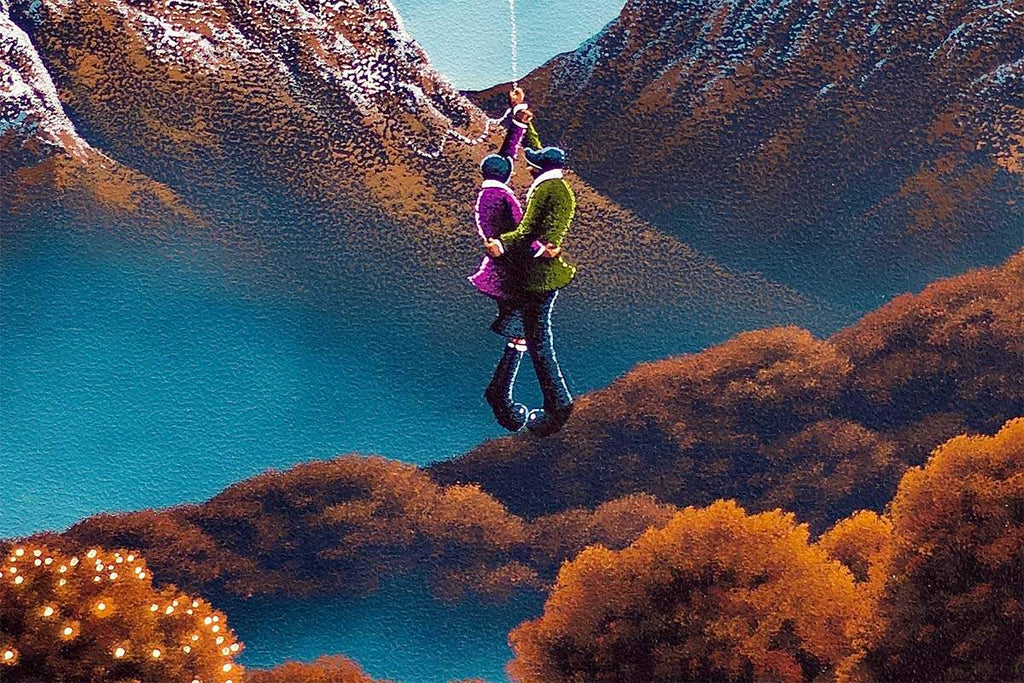 Love Recognises No Barriers - Original - SOLD by artist David Renshaw - Wyecliffe Galleries